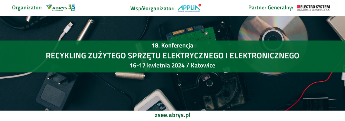 18. Konferencja Recykling zużytego sprzętu elektrycznego i elektronicznego